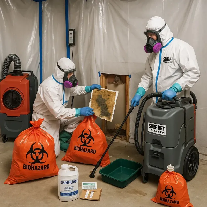 Contaminated Water Handling Protocols process in Sebring, OH
