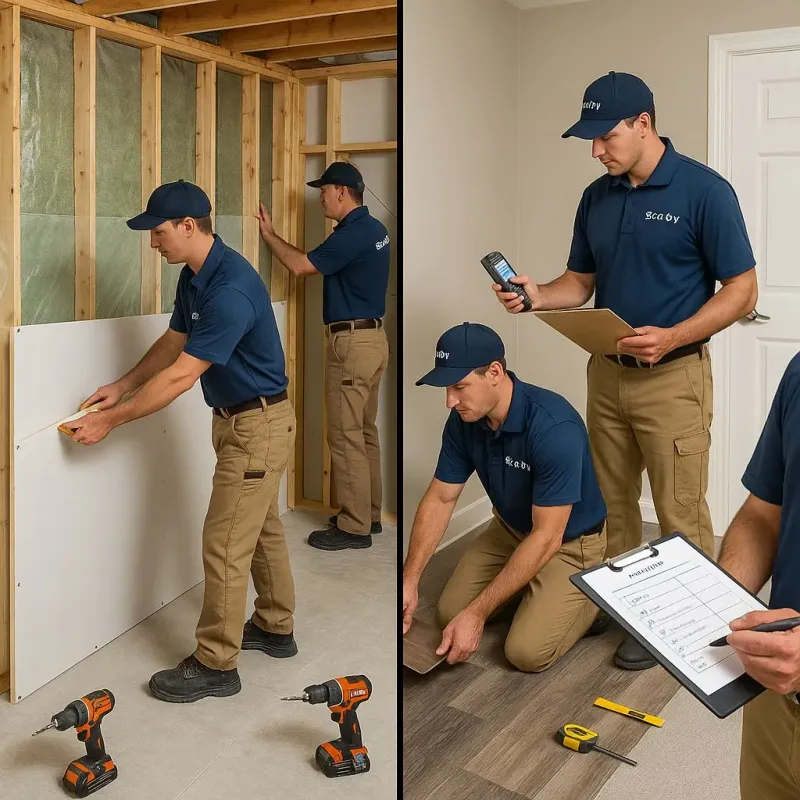 Repairs and Reconstruction process in Sebring, OH